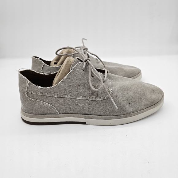 Rockport CH9281 Mens Austyn Grey Lace Up Plain Toe Canvas Oxford Shoe Size 8 main image 10